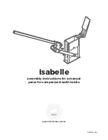 Beteze Isabelle Assembly Instructions Manual предпросмотр