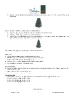 Предварительный просмотр 3 страницы Bethlehem Lights 6.5’ Balsam Fir IPT Ready Shape Tree Instructions