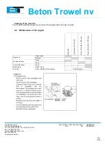 Предварительный просмотр 14 страницы Beton Trowel BTCS500 Instruction Manual