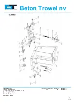 Предварительный просмотр 18 страницы Beton Trowel BTCS500 Instruction Manual