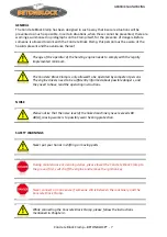 Preview for 7 page of Betonblock CL60 Operation Instructions Manual