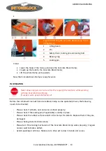 Preview for 13 page of Betonblock CL60 Operation Instructions Manual