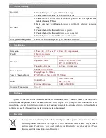 Preview for 8 page of Betrue BTS05 User Manual