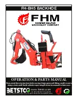 Предварительный просмотр 1 страницы Betstco Farmer-Helper FH-BH5 Operations & Parts Manual