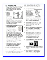 Preview for 12 page of Betstco FHM WCX52 Operations & Parts Manual