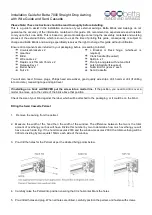 Preview for 8 page of Betta 7000 Installation Manual