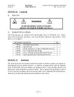 Preview for 15 page of BETTCHER INDUSTRIES 1000M2 Operating Instructions And Spare Parts Lists