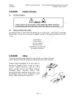 Preview for 151 page of BETTCHER INDUSTRIES 109001 Operator'S Manual