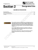 Preview for 11 page of BETTCHER INDUSTRIES Quantum Flex  X350 Operating Instructions/Spare Parts List