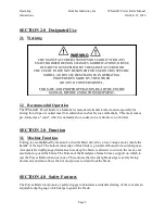 Preview for 6 page of BETTCHER INDUSTRIES Whizard Power Knife 109496 Operator'S Manual