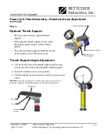 Preview for 29 page of BETTCHER INDUSTRIES Whizard Quantum Air 1000 Operating Instructions & Parts List Manual