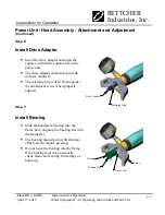 Preview for 31 page of BETTCHER INDUSTRIES Whizard Quantum Air 1000 Operating Instructions & Parts List Manual