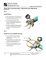 Preview for 32 page of BETTCHER INDUSTRIES Whizard Quantum Air 1000 Operating Instructions & Parts List Manual