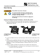 Preview for 41 page of BETTCHER INDUSTRIES Whizard Quantum Air 1000 Operating Instructions & Parts List Manual