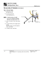 Preview for 52 page of BETTCHER INDUSTRIES Whizard Quantum Air 1000 Operating Instructions & Parts List Manual