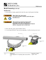 Preview for 60 page of BETTCHER INDUSTRIES Whizard Quantum Air 1000 Operating Instructions & Parts List Manual