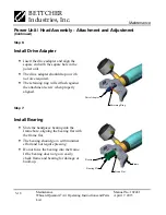 Preview for 64 page of BETTCHER INDUSTRIES Whizard Quantum Air 1000 Operating Instructions & Parts List Manual