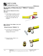 Preview for 72 page of BETTCHER INDUSTRIES Whizard Quantum Air 1000 Operating Instructions & Parts List Manual