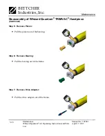 Preview for 74 page of BETTCHER INDUSTRIES Whizard Quantum Air 1000 Operating Instructions & Parts List Manual