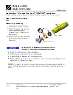 Preview for 80 page of BETTCHER INDUSTRIES Whizard Quantum Air 1000 Operating Instructions & Parts List Manual