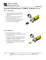 Preview for 82 page of BETTCHER INDUSTRIES Whizard Quantum Air 1000 Operating Instructions & Parts List Manual