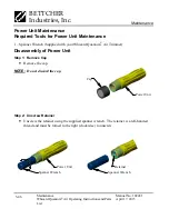 Preview for 92 page of BETTCHER INDUSTRIES Whizard Quantum Air 1000 Operating Instructions & Parts List Manual