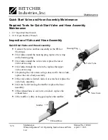 Preview for 116 page of BETTCHER INDUSTRIES Whizard Quantum Air 1000 Operating Instructions & Parts List Manual