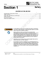 Предварительный просмотр 5 страницы BETTCHER INDUSTRIES Whizard Quantum Series Operating Instructions & Parts List Manual