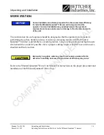 Предварительный просмотр 21 страницы BETTCHER INDUSTRIES Whizard Quantum Series Operating Instructions & Parts List Manual