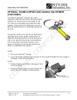 Preview for 23 page of BETTCHER INDUSTRIES Whizard Quantum Series Operating Instructions & Parts List Manual