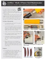 Preview for 3 page of Bettcher AirMax Mach 3 Maintenance Overview