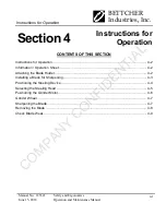 Preview for 15 page of Bettcher AutoEdge Operating Instructions/Spare Parts List