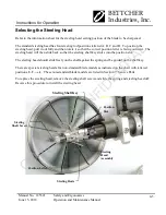 Preview for 19 page of Bettcher AutoEdge Operating Instructions/Spare Parts List