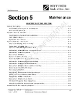 Preview for 25 page of Bettcher AutoEdge Operating Instructions/Spare Parts List