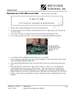 Preview for 53 page of Bettcher AutoEdge Operating Instructions/Spare Parts List