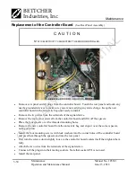 Preview for 54 page of Bettcher AutoEdge Operating Instructions/Spare Parts List