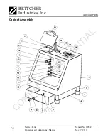 Preview for 66 page of Bettcher AutoEdge Operating Instructions/Spare Parts List