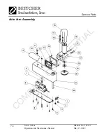 Preview for 70 page of Bettcher AutoEdge Operating Instructions/Spare Parts List