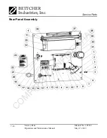 Preview for 76 page of Bettcher AutoEdge Operating Instructions/Spare Parts List