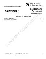 Preview for 83 page of Bettcher AutoEdge Operating Instructions/Spare Parts List