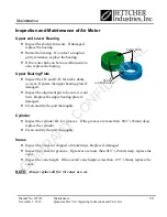 Предварительный просмотр 101 страницы Bettcher Quantum Flex Air 1000 Operating Instructions & Parts List Manual