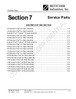 Предварительный просмотр 117 страницы Bettcher Quantum Flex Air 1000 Operating Instructions & Parts List Manual