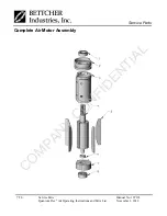 Предварительный просмотр 166 страницы Bettcher Quantum Flex Air 1000 Operating Instructions & Parts List Manual