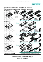 Предварительный просмотр 1 страницы BETTE BETTEAQUA Installation Manual