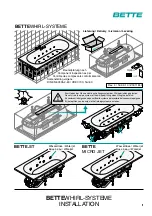 Preview for 1 page of BETTE BETTEJET Installation Manual