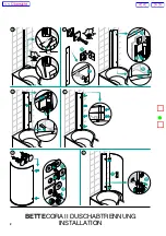 Предварительный просмотр 2 страницы BETTE CORA II Installation