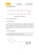 Предварительный просмотр 17 страницы BETTENERGY Powerbox4400LV User Manual