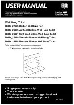 Preview for 1 page of Better Bathrooms BeBa 25895 User Manual