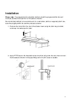 Предварительный просмотр 3 страницы Better Bathrooms BeBa 26360 User Manual