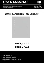 Better Bathrooms BeBa 27011 User Manual preview